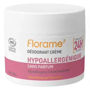 Florame Deodorante Crema Ipoallergenico vasetto da 50g