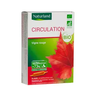 Naturland Circolazione Bio Integratore Alimentare 20 fialette