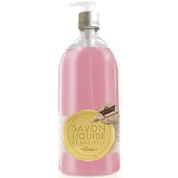 Les Petits Bains de Provence Savon Liquide de Marseille Rose 1L