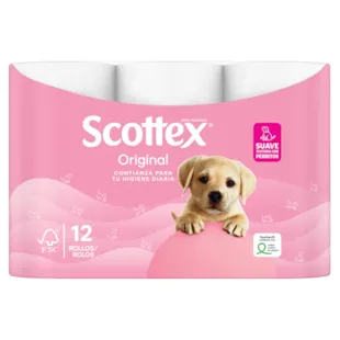 Scottex Original Toilet Paper 32 pcs