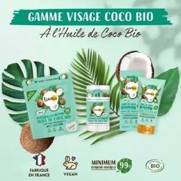 Lovea - Démaquillant Solide - Huile De Coco Bio - Yeux Sensibles 50g