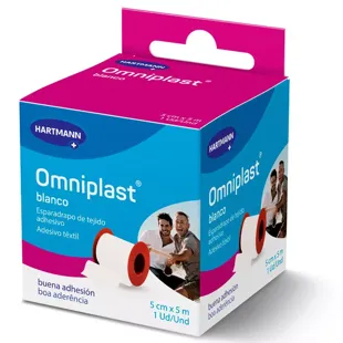 Hartmann Omniplast White Cloth Tape 5 cm x 5 m