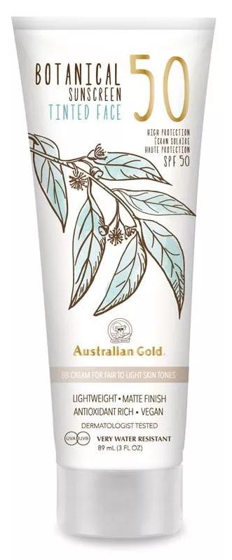 Australian Gold Botanical Gesichtssonnenschutz SPF50 mit Tönung 88 ml