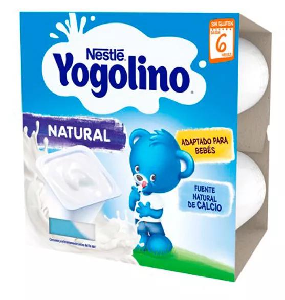 Nestlé Yogolino Yoghurt Natuurlijke Smaak 4x100gr