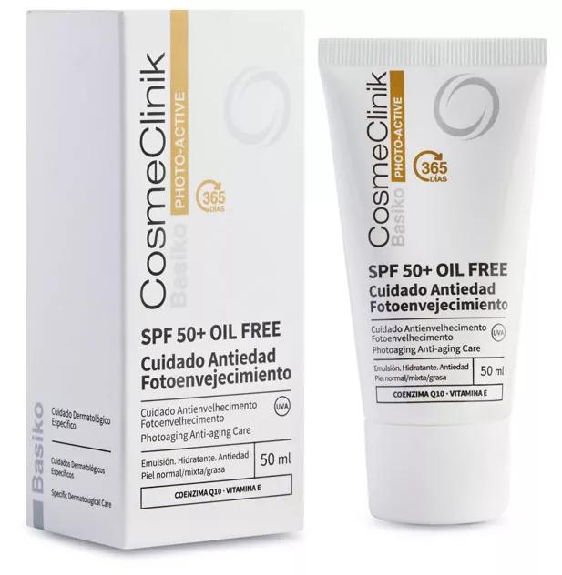 CosmeClinik emulsão SPF50+ Oilfree 50ml