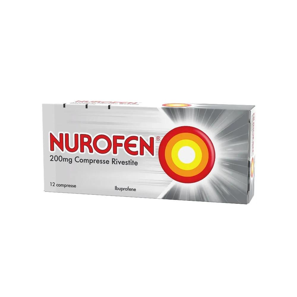 Nurofen 200 mg Ibuprofene 12 Compresse Rivestite