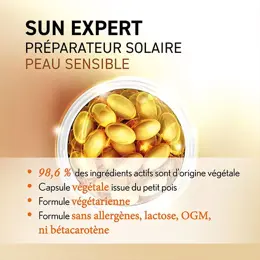 Oenobiol Sun Expert Préparateur Solaire Peau Sensible Lot de 2 x 30 gélules