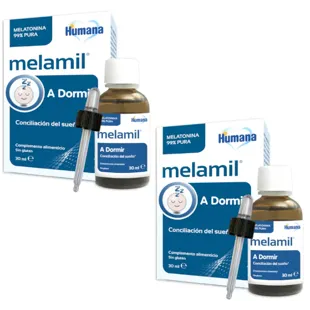 Gotas de Melatonina Humana Melamil 2x30 ml