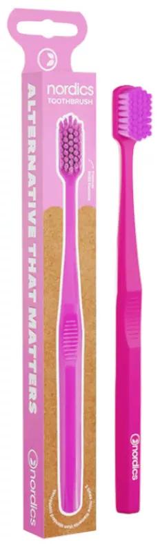 Nordics Brosse à dents souple 6.580 Rose