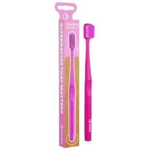 Nordics Soft Zahnbürste 6.580 Pink