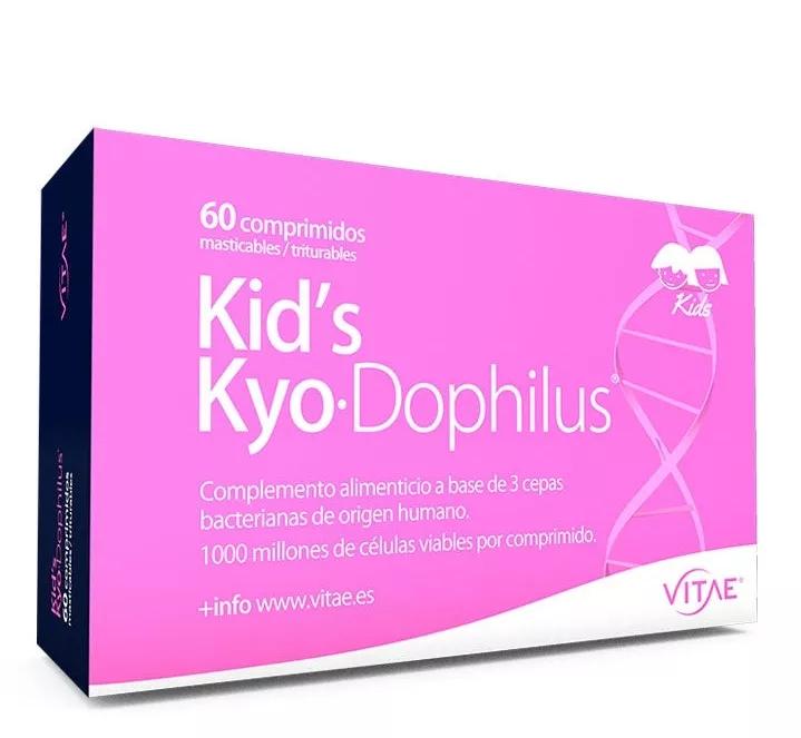 Vitae Kid'S Kyo-Dophilus 60 Comprimidos Sabor baunilha