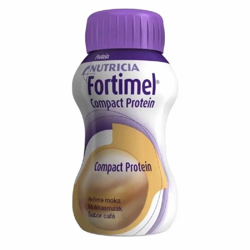 Nutricia Fortimel Compact Protein Integratore Proteico Gusto Caffè 4x125 ml