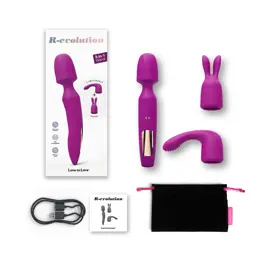 Love to Love R-evolution - Sweet Orchid - Wand 3 en 1 avec deux tetes