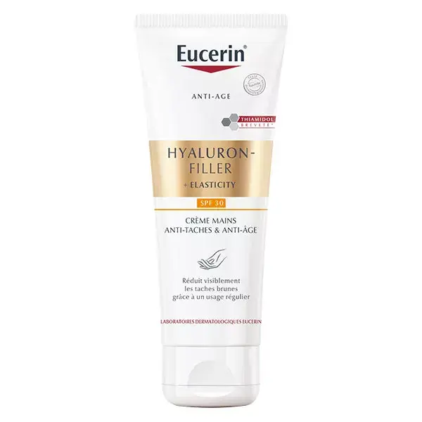 Eucerin Hyaluron-Filler + Elasticity Crème Mains Anti-Âge SPF30 75ml