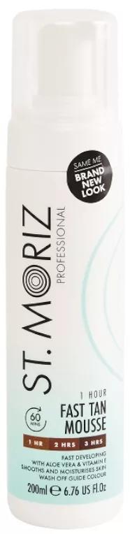 St. Moriz Mousse Autobronzeadora Efeito Rápido 200 ml