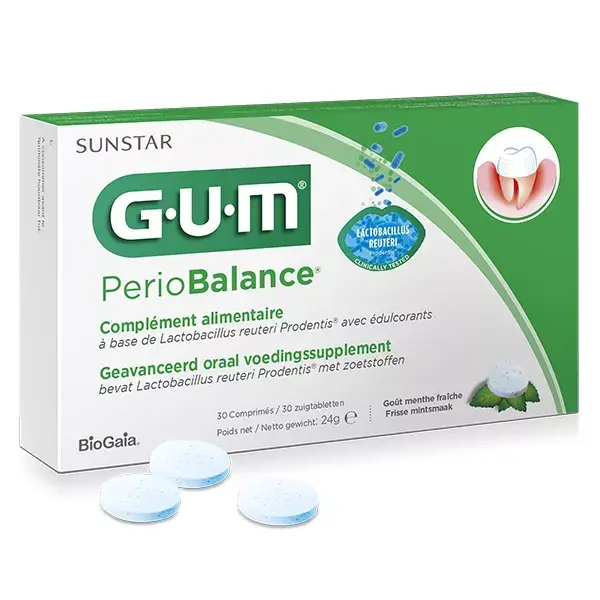 Gum Complément Alimentaire PerioBalance 30 comprimés