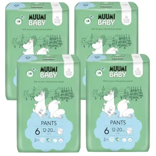 Mumin Baby Windelhöschen Größe 6 (12-20 kg) 4x36 Stück