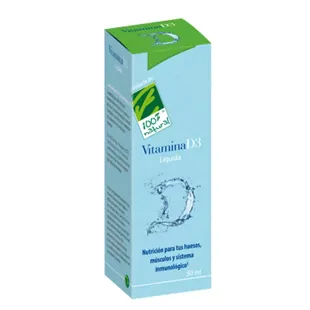 100% Natural Vitamina D3 Líquida 50 ml