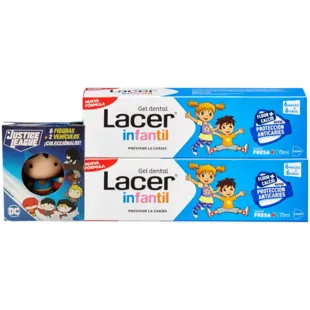 Lacer Duplo Gel Enfant 75 ml + Figurine Sonic