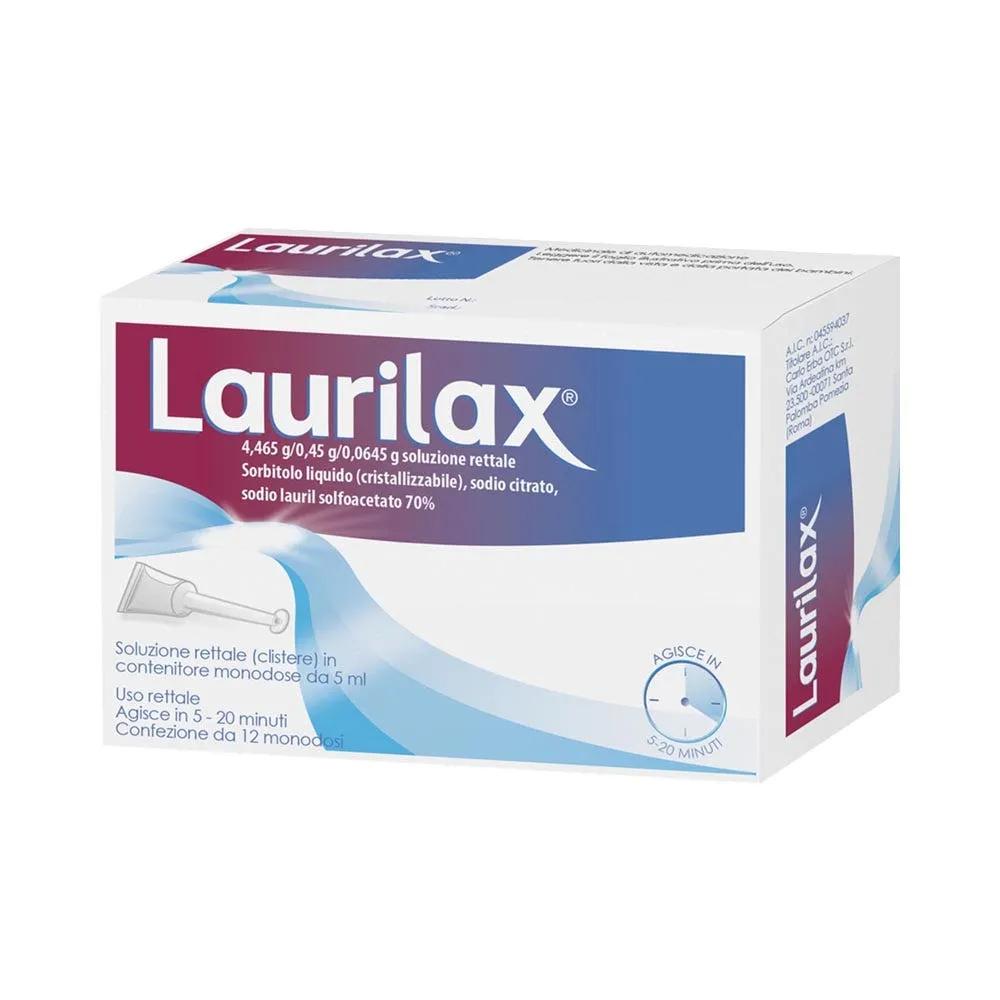 Laurilax Soluzione Rettale in Clistere 12 Microclismi