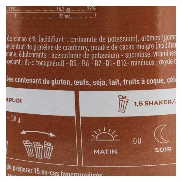 Eafit La Vegan Proteinée Saveur Chocolat Noisette 450g