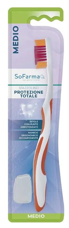 Sofarmapiù Spazzolino Total Protection Setole Medie 1 Pezzo