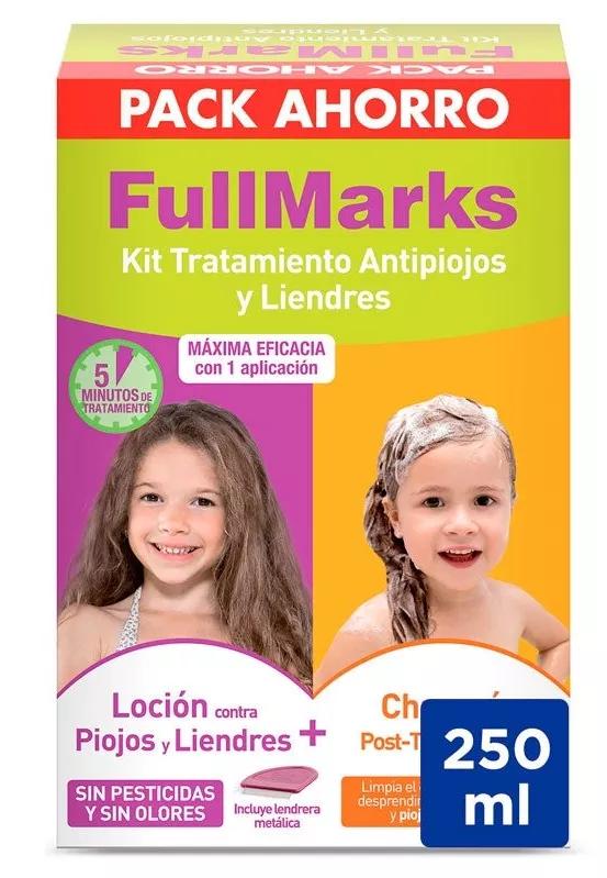 Fullmarks Kit Anti-Luizen Lotion + Nabehandeling Shampoo