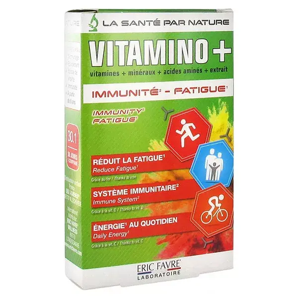 Eric Favre Tonus & Immunité Vitamino+ 30 comprimés