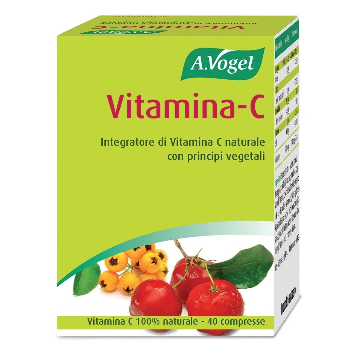 A.Vogel Vitamina-C Integratore Sistema Immunitario 40 Compresse