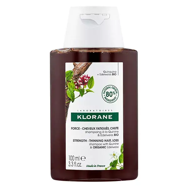 Klorane Quinine Edelweiss Shampoing Fortifiant 100ml