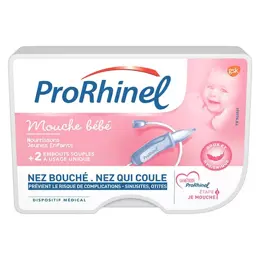 ProRhinel Mouche Bébé avec 2 Embouts