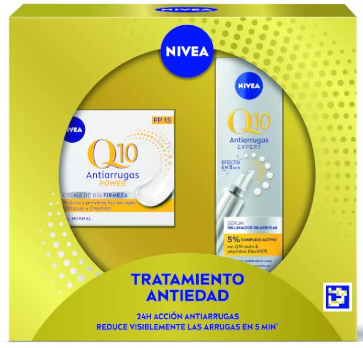 Nivea Anti-envelhecimento Power Q10 Creme de Dia SPF30 50 ml + Sérum 30 ml