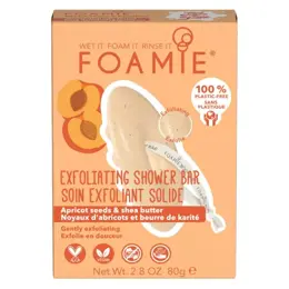 Foamie Soin Lavant 2 en 1 Solide Exfoliant Noyau d'Abricot & Beurre de Karité 80g