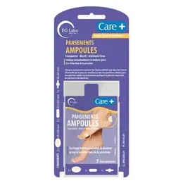 EG Care+ Ampoules 5 Pansements