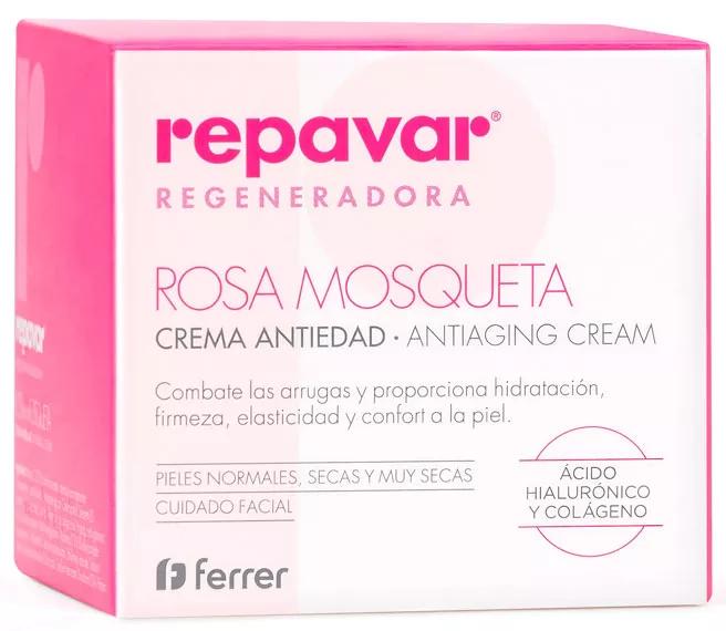 Regenererende Anti-Aging Crème Repavar Rozenbottel 50ml