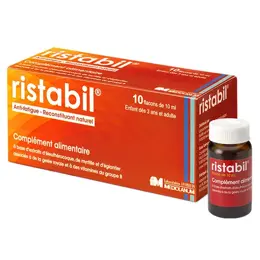 Ristabil Anti-Fatigue 10 flacons de 10ml