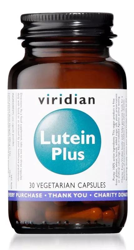 Lutein Plus Viridian 30 Vegetable Capsules