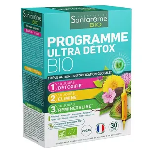 Santarome Bio Programma Ultra Detox Bio 30 ampolle