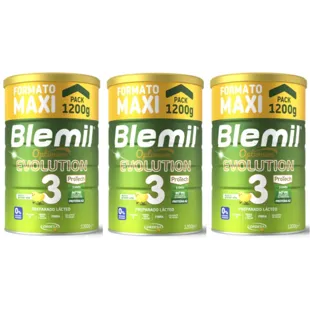 Blemil Leite de Crescimento Optimum Evolution 3 3x1200 gr