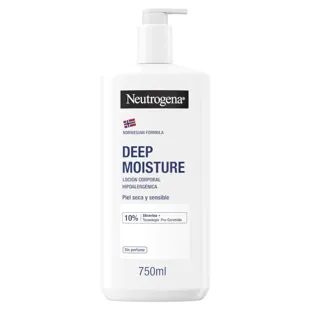 Neutrogena Deep Moisture Hypoallergenic Body Lotion 750 ml