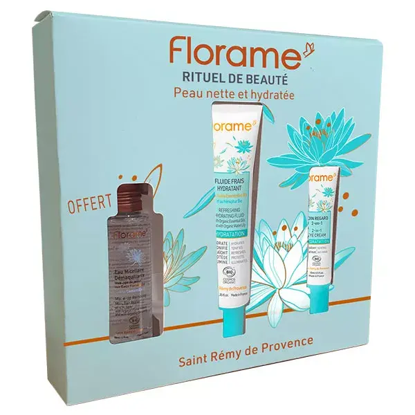 Florame Organic Clean and Hydrated Skin Beauty Ritual Box