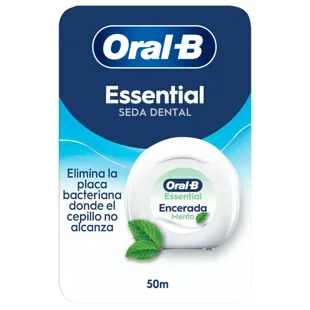 Oral B Essential Floss silk with wax Mint 50m
