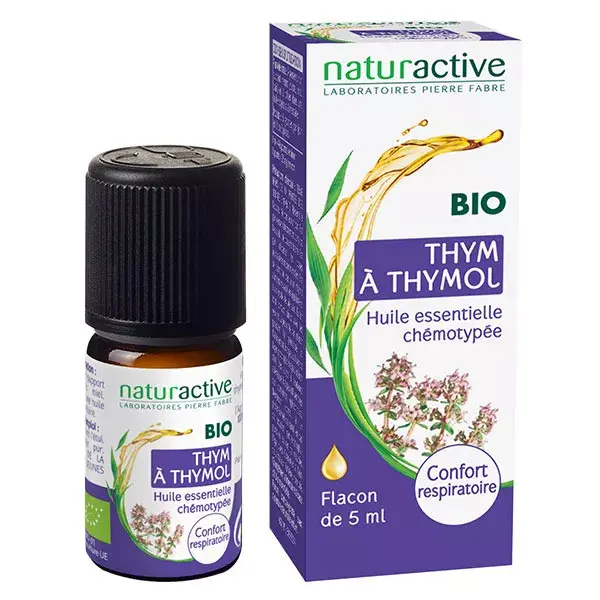 Tomillo de Bio esencial Naturactive aceite tiene 5ml de timol