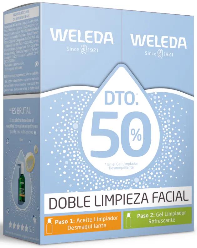 Weleda Huile Lavante 150 ml + Gel Lavant 150 ml