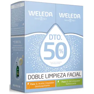 Weleda Reinigungsöl 150 ml + Reinigungsgel 150 ml