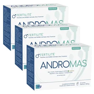 Effik Andromas Fertilità e Concezione Uomo 30 bustine Confezione da 3