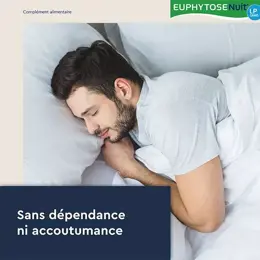 Euphytose Nuit Sommeil Mélatonine 1,9 mg Libération Prolongée lot de 2 x 15 comprimés