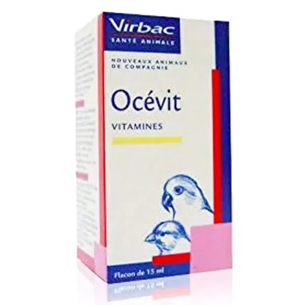 Virbac Ocevit complemento Alimenticio Vitaminas Solución Líquida para Pájaros 15ml