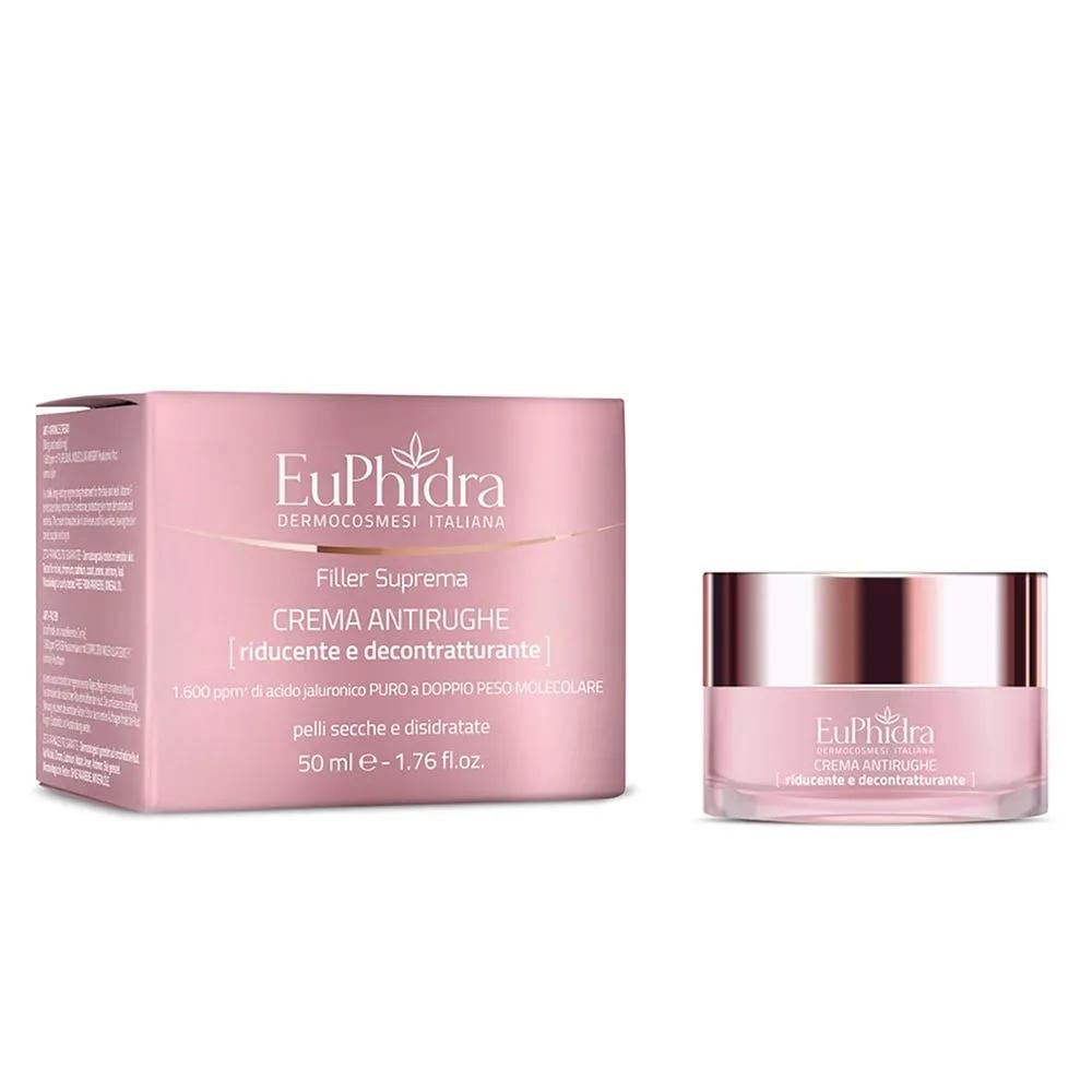 Euphidra Filler Suprema Crema Antirughe Riducente e Decontratturante 50 Ml