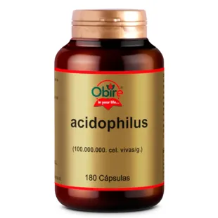 Obire Acidofilus 400 Mg 180 Capsules
